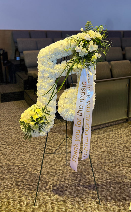 Beam Note Funeral Arrangement