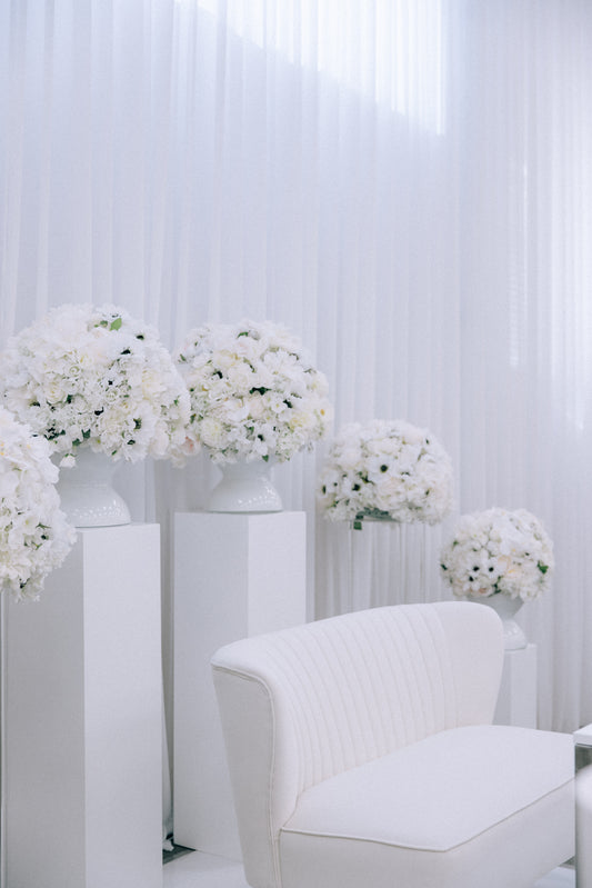 "Modern Romantic" Ceremony Backdrop