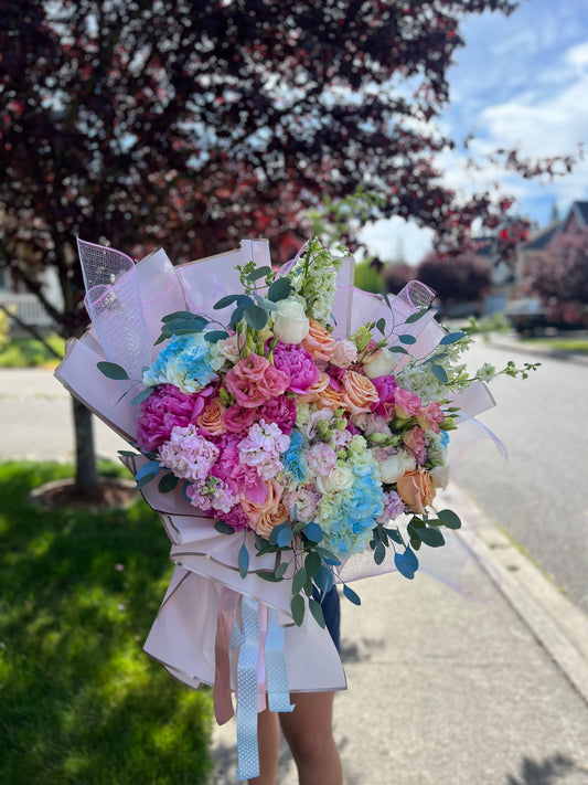 "Cotton Candy Bloom" Bouquet